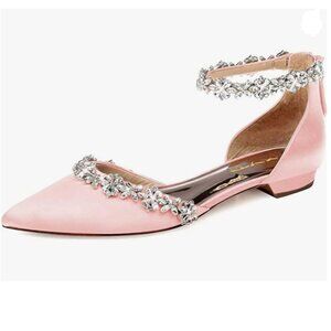 XYD Pink Embellished Women's Sandals